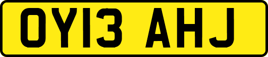 OY13AHJ
