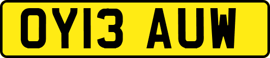 OY13AUW
