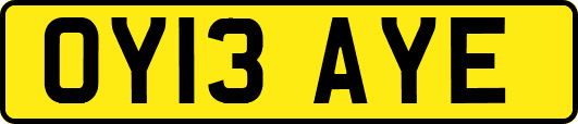 OY13AYE