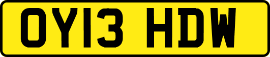 OY13HDW
