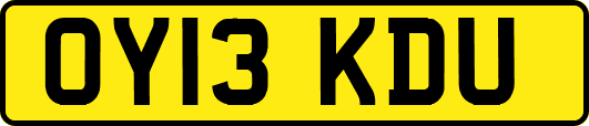 OY13KDU
