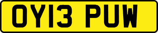 OY13PUW