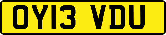 OY13VDU