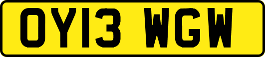 OY13WGW