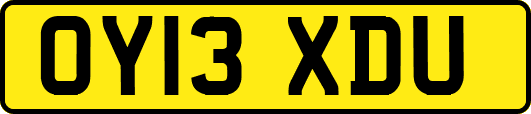 OY13XDU