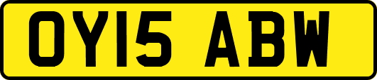 OY15ABW