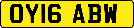 OY16ABW