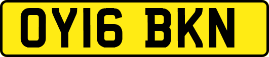 OY16BKN
