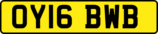 OY16BWB