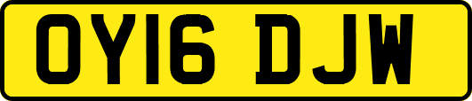 OY16DJW