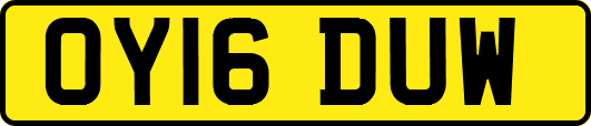 OY16DUW