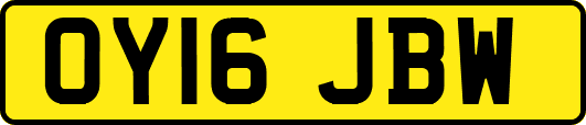 OY16JBW