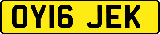 OY16JEK
