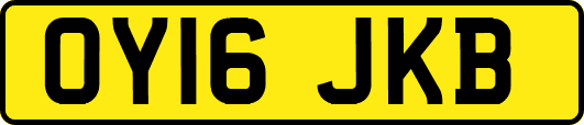 OY16JKB