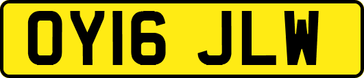 OY16JLW