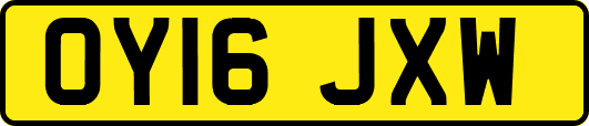 OY16JXW