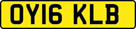 OY16KLB