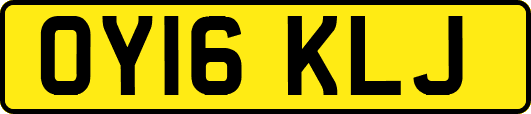 OY16KLJ