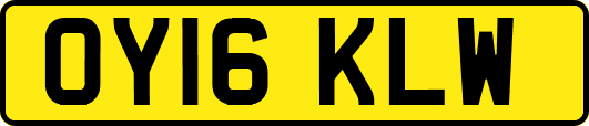 OY16KLW