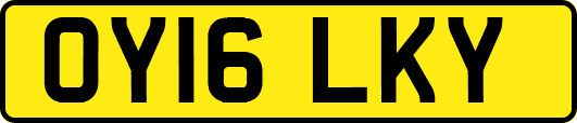 OY16LKY