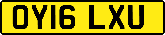 OY16LXU