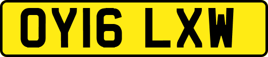 OY16LXW