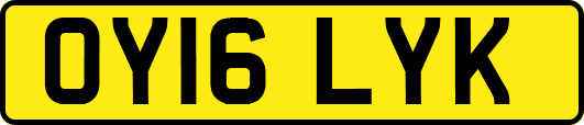 OY16LYK