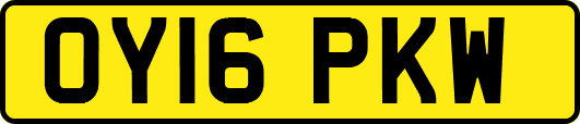 OY16PKW