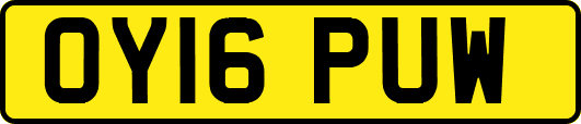 OY16PUW