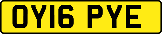 OY16PYE