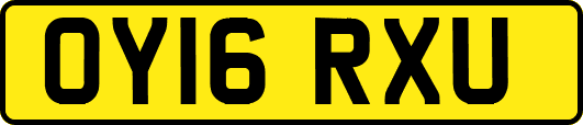 OY16RXU