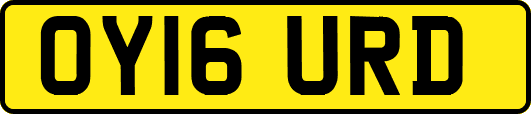 OY16URD