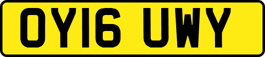 OY16UWY