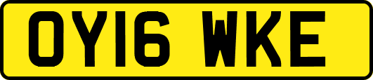 OY16WKE