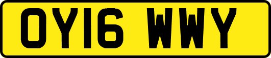 OY16WWY