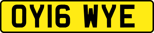 OY16WYE