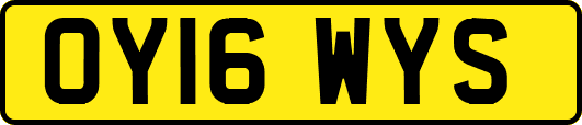 OY16WYS