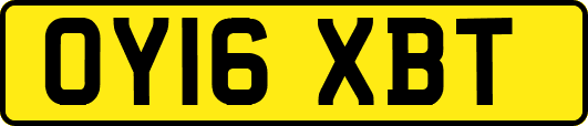 OY16XBT