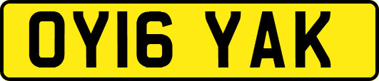 OY16YAK