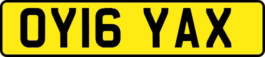 OY16YAX