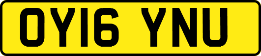 OY16YNU