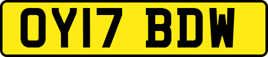 OY17BDW