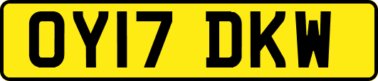 OY17DKW