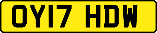 OY17HDW