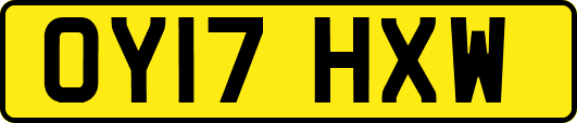 OY17HXW