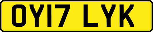 OY17LYK