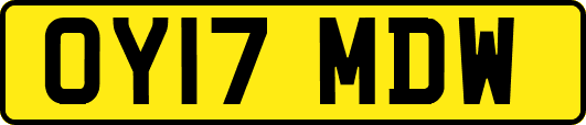 OY17MDW