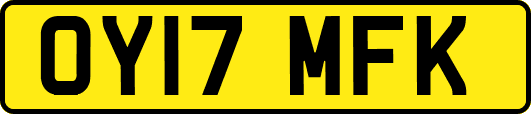 OY17MFK