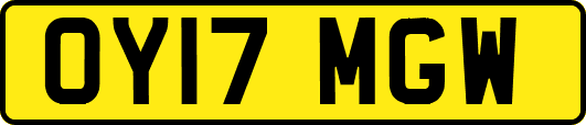 OY17MGW