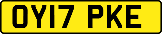OY17PKE